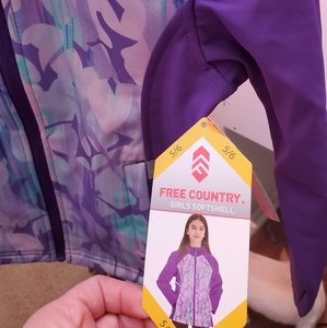 FREE COUNTRY girl's softshell jacket